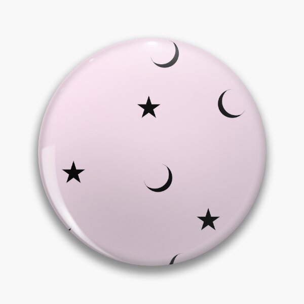 Item preview, Pastel Pink Moon and Stars Seamless Pattern designed and sold by Asmaa Abdul-Azim.