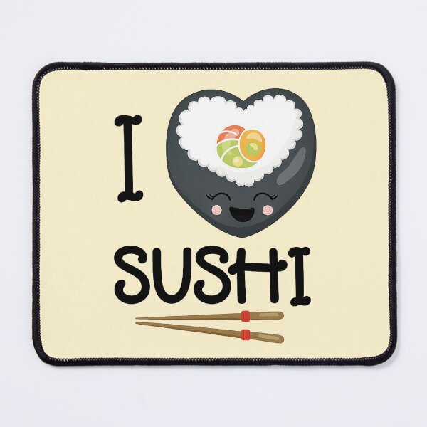 Item preview, I love sushi designed and sold by YChangShop.