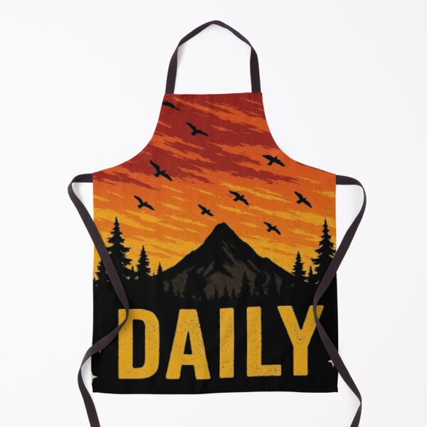 Item preview, Look Up Daily Funny Nature Sunset Mountain Outdoor Hiker T-Shirt designed and sold by HopeAndHustle.