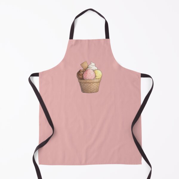 Item preview, Cute Pigeon Ice Cream Sundae | Funny Cartoon Bird Illustration designed and sold by pigeonlovrs.