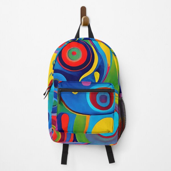 Artikelvorschau, 1960er 1970er Funky Psychedelic Buntes abstraktes Kunstdesign entworfen und verkauft von DEC02.