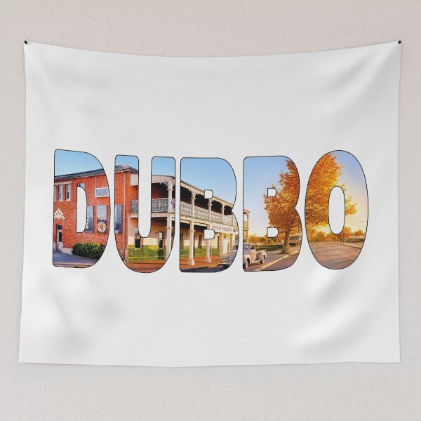 Item preview, DUBBO - Outback New South Wales Historic Hotel Pub Sunrise Golden Light designed and sold by Adam Gormley.