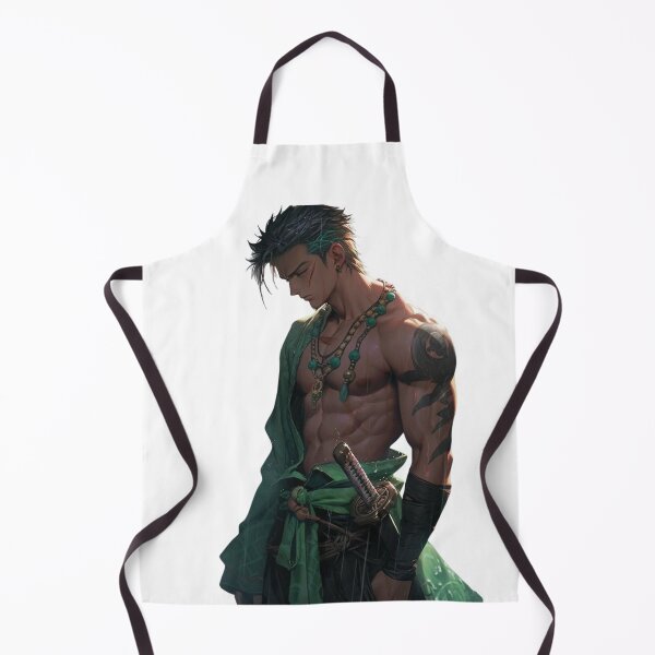 Item preview, Emerald Ronin Warrior - Dark Fantasy Anime Inspired Swordsman Art designed and sold by ZyloPrints.