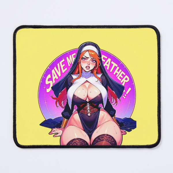 Item preview, Save Me Father Gothic Nun Witchcraft Ritual designed and sold by Neer arts.