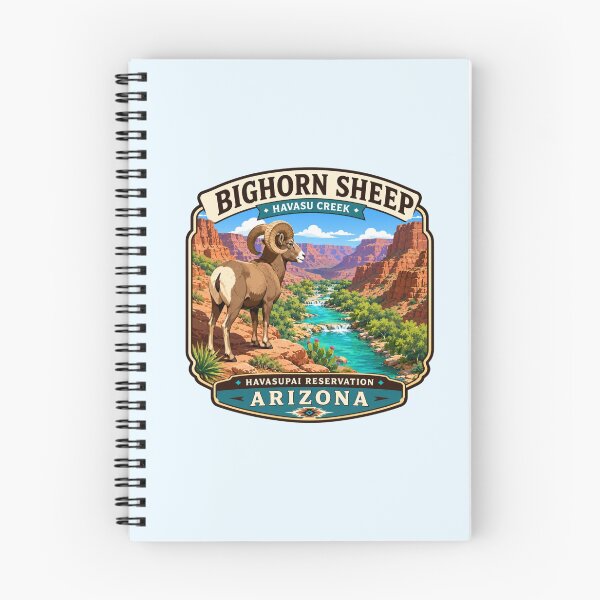 Item preview, Desert Bighorn Sheep Overlooking Havasu Creek, Arizona designed and sold by Myra365Art.