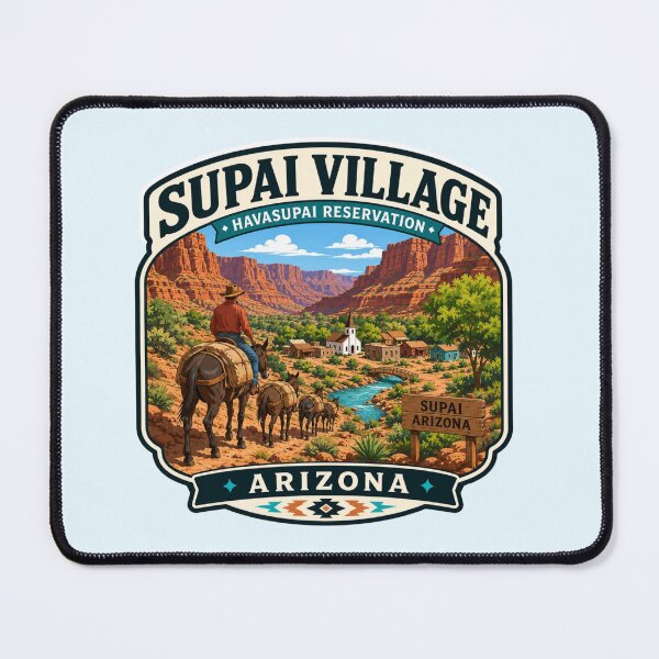 Item preview, Supai Village, Havasupai Reservation, Arizona designed and sold by Myra365Art.