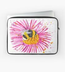 Bumble bee and flower Laptop Sleeve