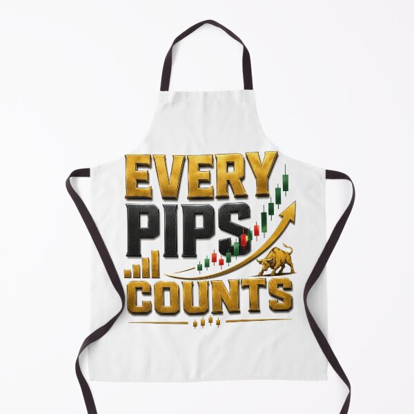 Item preview, Every Pips Counts Forex Trading Motivation Quote designed and sold by PipForgeStudio .