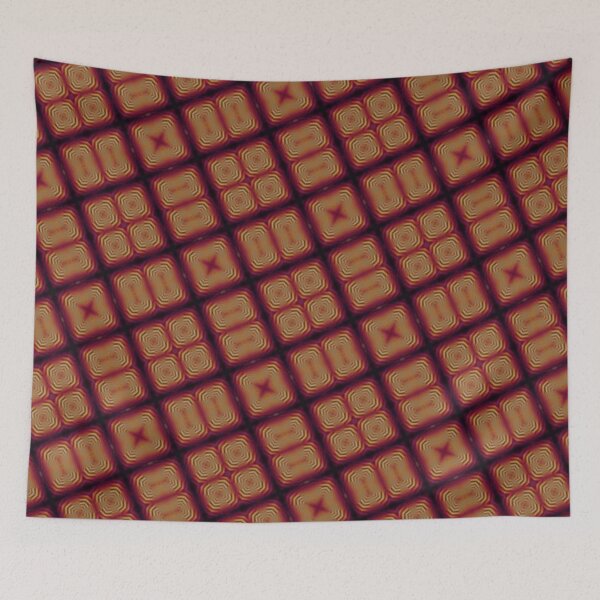 Item preview, Retro Bingo Pattern designed and sold by Shy Fractal Designs.