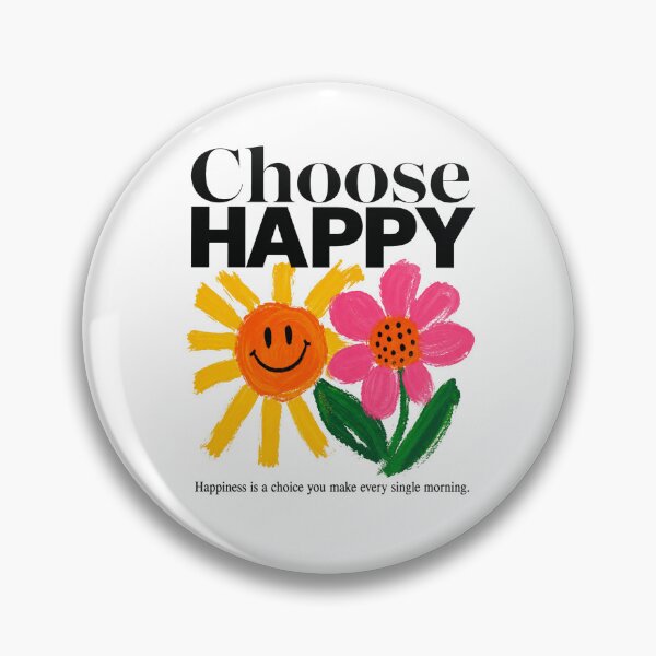 Item preview, Choose Happy designed and sold by GrooveAndGlow.