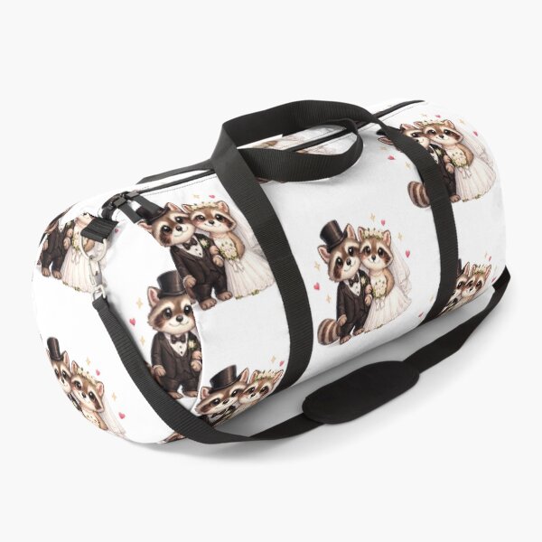 Item preview, Raccoon Bride Groom Bachelorette Party Wedding designed and sold by QuiteOrbit.