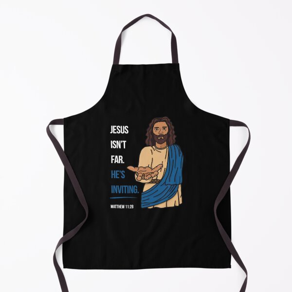 Item preview, Jesus Isn't Far He's Inviting - Faith T-Shirt Dark designed and sold by TheUnraveled.