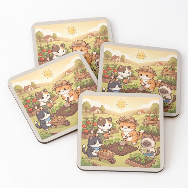 Item preview, Cute Cats gardening designed and sold by ashishverma153.