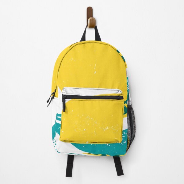 Item preview, Blue banana on yellow circle designed and sold by pixel_werk.