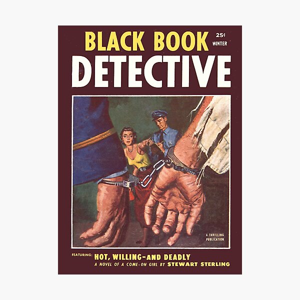 Item preview, Black Book Detective designed and sold by Donkey's Salad.