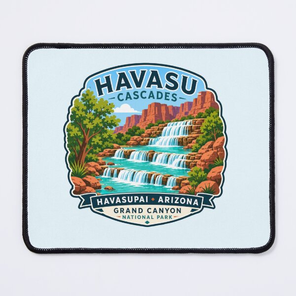 Item preview, Havasu Cascades, Havasupai, Arizona designed and sold by Myra365Art.
