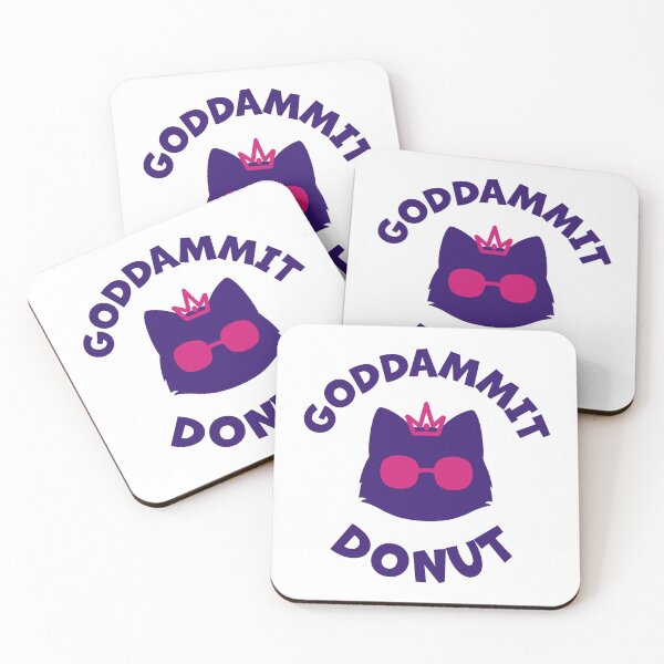 Item preview, Goddammit Donut designed and sold by MoonCrow6.