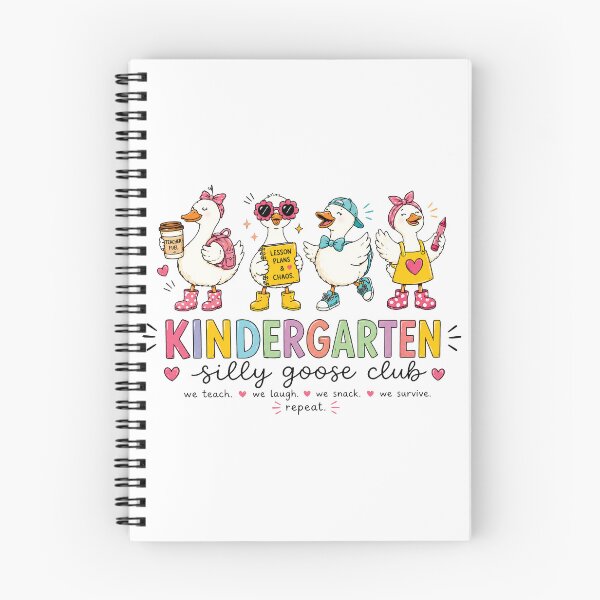 Item preview, Kindergarten Silly Goose Club — We Teach We Laugh We Snack We Survive designed and sold by MAPDDesigns.