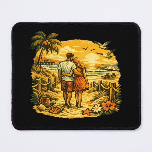 Item preview, Dune Path Anniversary Beach Trip Gift for Couples designed and sold by OliviaHayesArt.