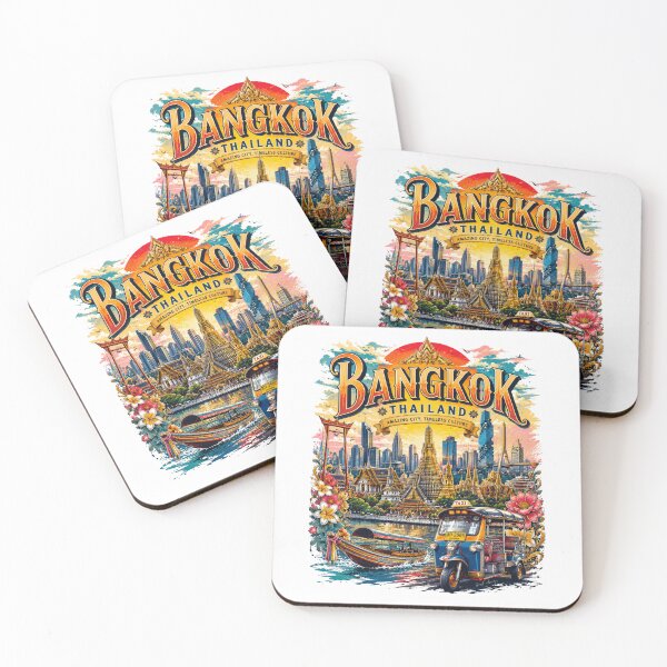 Item preview, Bangkok Heritage Vibrant Sunset ,brafdesign  designed and sold by Brafdesign.