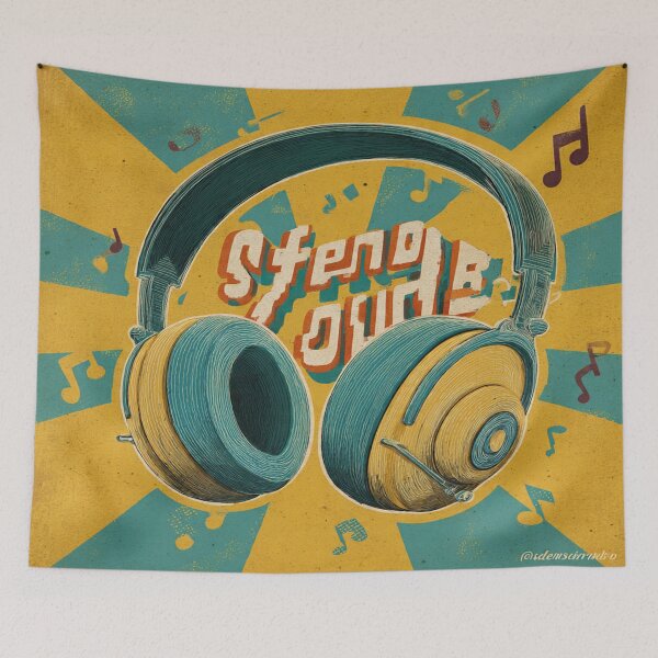 Item preview, 1980s Stereo Headphones designed and sold by HAYA6395.
