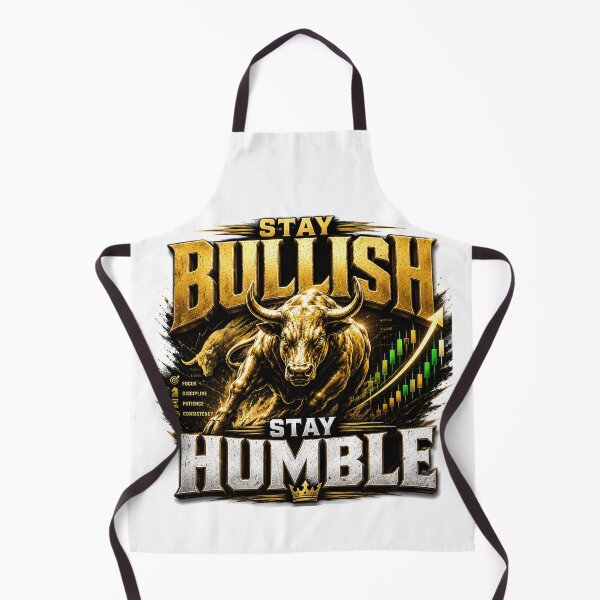 Item preview, Stay Bullish Stay Humble Forex Trading Bull Market Trader Motivation designed and sold by PipForgeStudio .