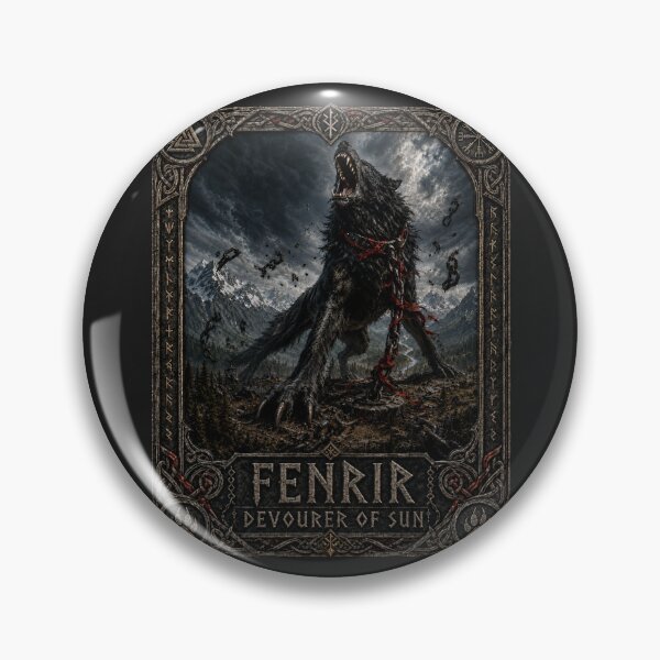 Item preview, Fenrir - devourer of sun designed and sold by Pocket warren of mine.