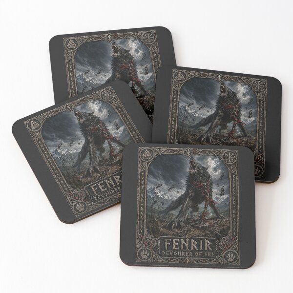Item preview, Fenrir, devorador del sol designed and sold by Pocket warren of mine.