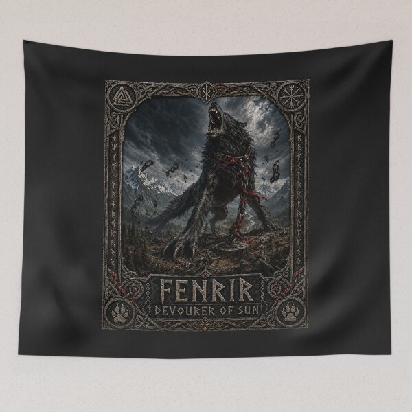 Item preview, Fenrir - devourer of sun designed and sold by Pocket warren of mine.