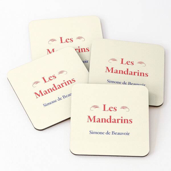 Item preview, Simone de Beauvoir Les Mandarins designed and sold by CharlottePlaceArt.