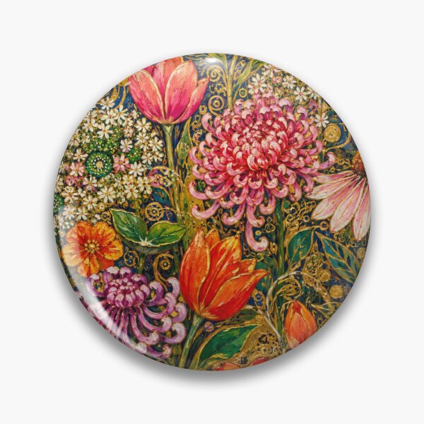Item preview, Spring Fantasy Garden Floral Mosaic designed and sold by Yves Artico.