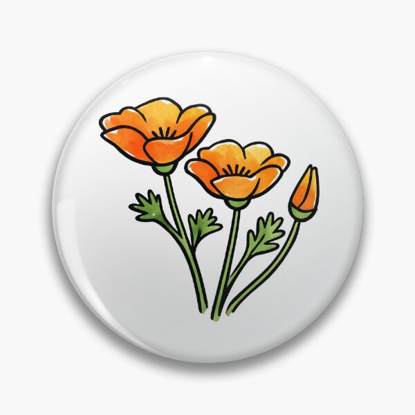 Item preview, California Poppies  designed and sold by GraphicsClub.