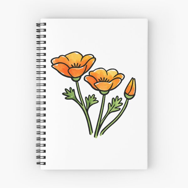 Item preview, California Poppies  designed and sold by GraphicsClub.
