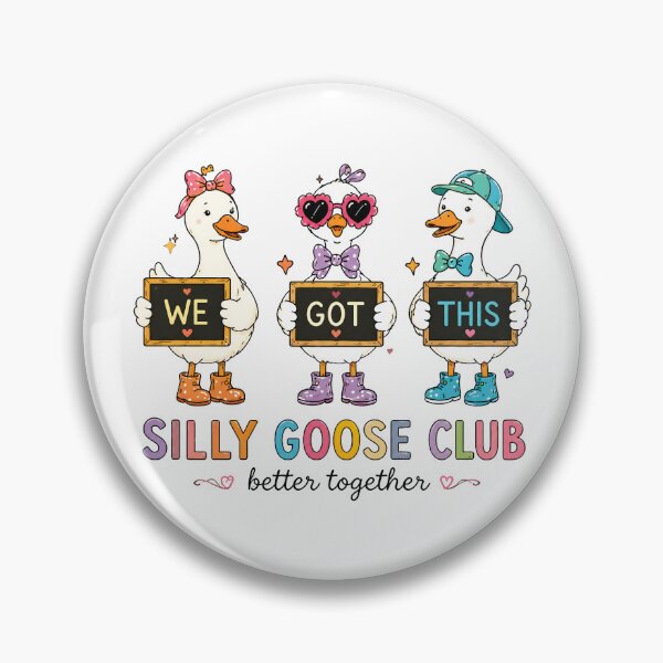 Item preview, Silly Goose Club We Got This Better Together — Funny Teacher Team Geese designed and sold by MAPDDesigns.