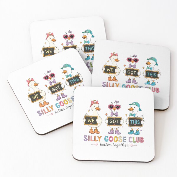 Item preview, Silly Goose Club We Got This Better Together — Funny Teacher Team Geese designed and sold by MAPDDesigns.