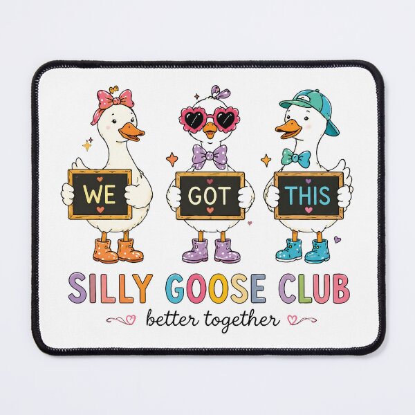 Item preview, Silly Goose Club We Got This Better Together — Funny Teacher Team Geese designed and sold by MAPDDesigns.