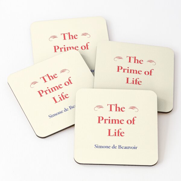 Item preview, Simone de Beauvoir The Prime of Life designed and sold by CharlottePlaceArt.