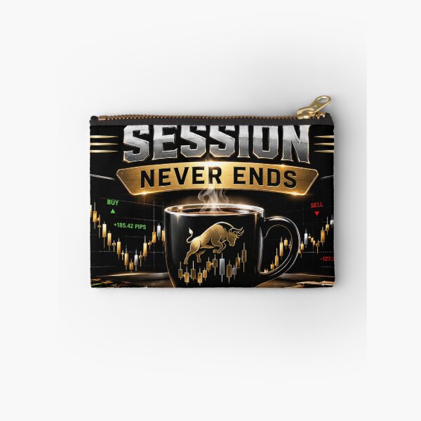 Item preview,  Trading Session Never Ends Neither Does the Coffee Forex Trader Design designed and sold by PipForgeStudio .