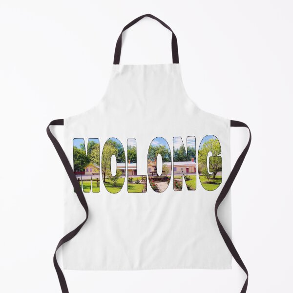 Item preview, MOLONG - NSW Australia Historic Train Station with Spring Roses Park designed and sold by Adam Gormley.