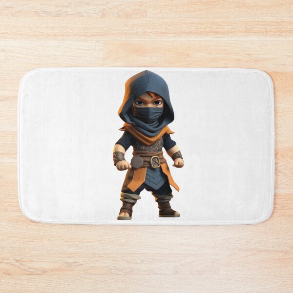 Item preview, Shadow Desert Ninja - Cute Fantasy Rogue Character Art designed and sold by ZyloPrints.