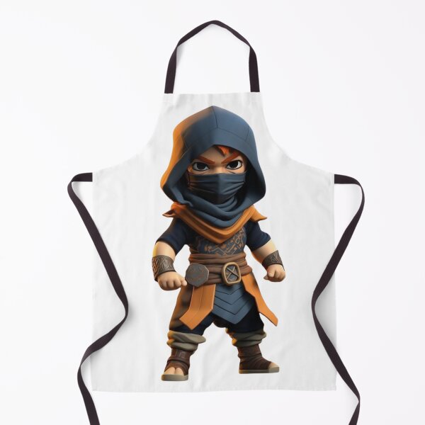 Item preview, Shadow Desert Ninja - Cute Fantasy Rogue Character Art designed and sold by ZyloPrints.