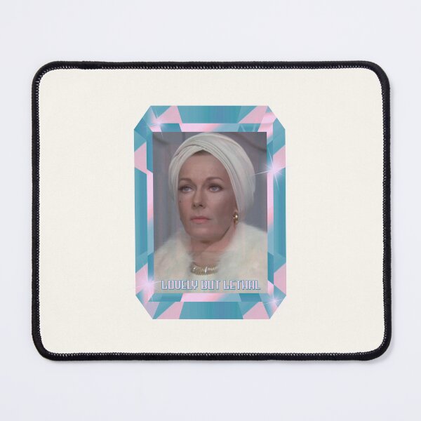 Item preview, Lovely But Lethal Diamond Glare (Aqua on Off-White) designed and sold by PawsitiveMum3.