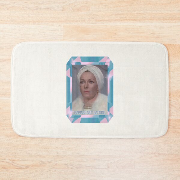 Item preview, Lovely But Lethal Diamond Glare (Aqua on Off-White) designed and sold by PawsitiveMum3.