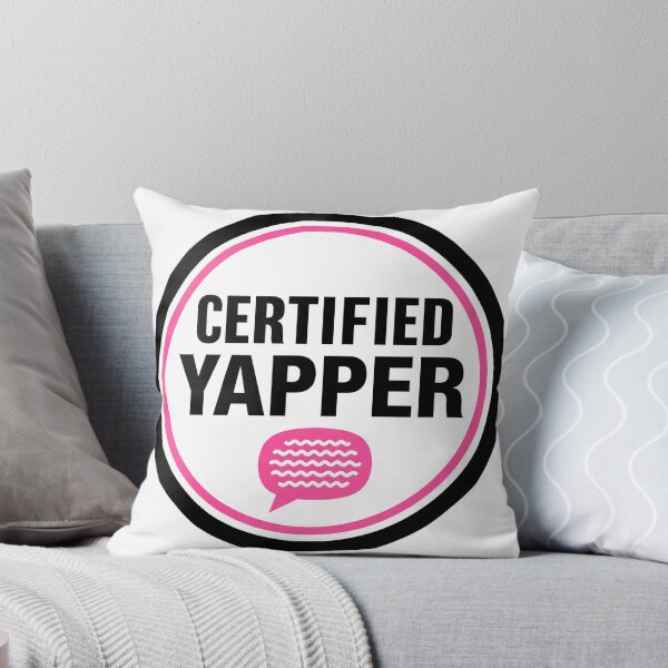 Item preview, Certified Yapper - Ironic Talkative Fake Brand designed and sold by kdonefive.