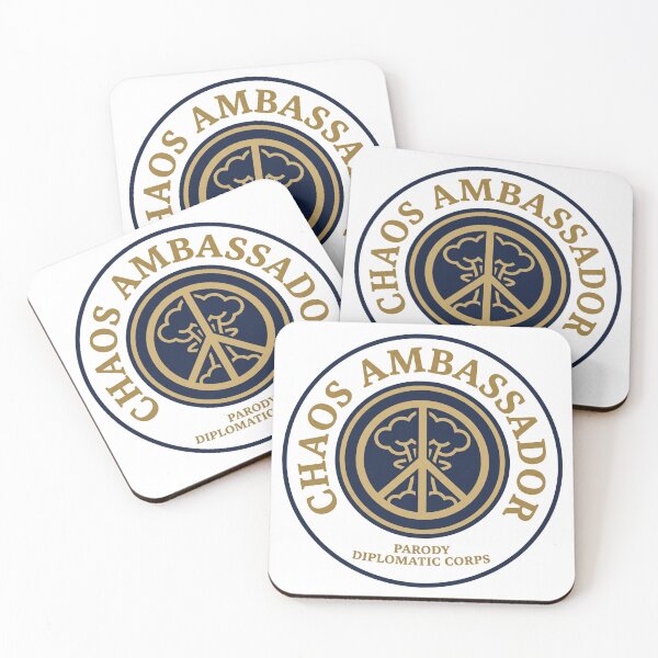 Item preview, Chaos Ambassador - Ironic Diplomatic Fake Brand designed and sold by kdonefive.