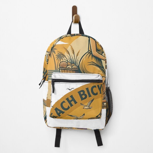 Item preview, Beach Bicycle Vintage Beach Vacation Couple designed and sold by OliviaHayesArt.