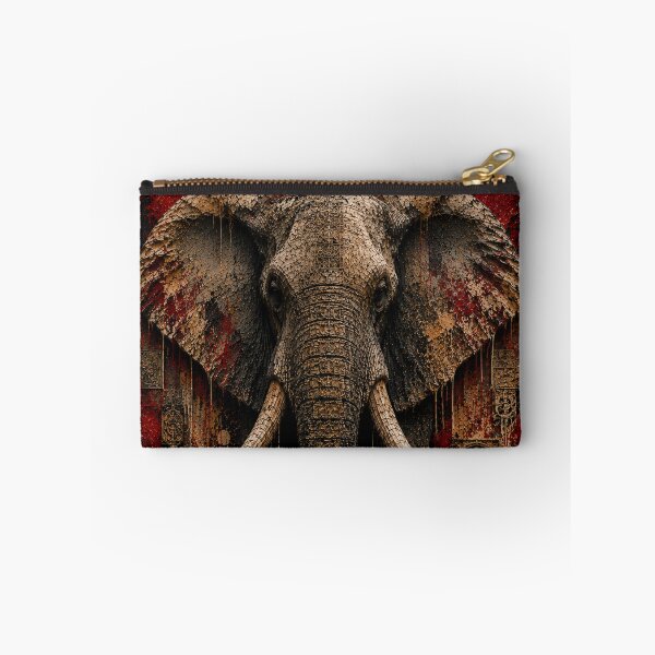 Item preview, Sovereign Operator Outlasts Craft Elephant Brutalist Canvas designed and sold by SavannaStrikes.