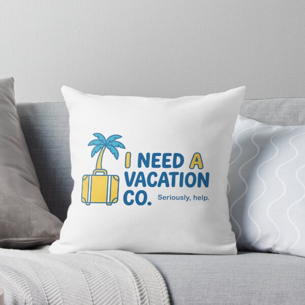 Item preview, I Need A Vacation Co. - Ironic Travel Fake Brand designed and sold by kdonefive.