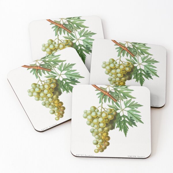 Item preview, Green Grapes Fruit Vintage Botanical Illustration designed and sold by TheRetroArtRoom.