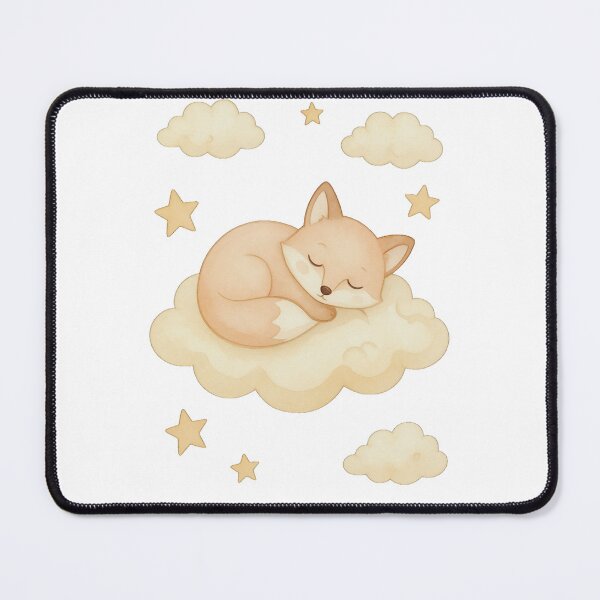 Item preview, Baby fox asleep designed and sold by AkaJune.